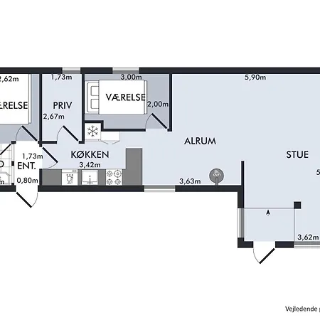 Cosy And Well-arranged With Annex, Terrace And For The Whole Family Close To Forest, And The Charming Town Centre Of * Ebeltoft